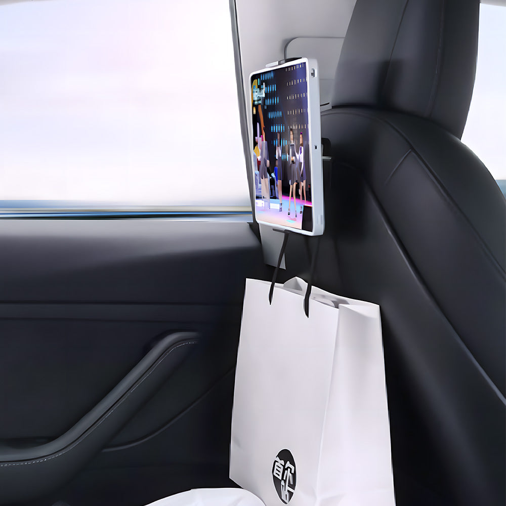 EVAAM® Seat Back Phone & iPad Stretchable Holder for Tesla Model 3/Y