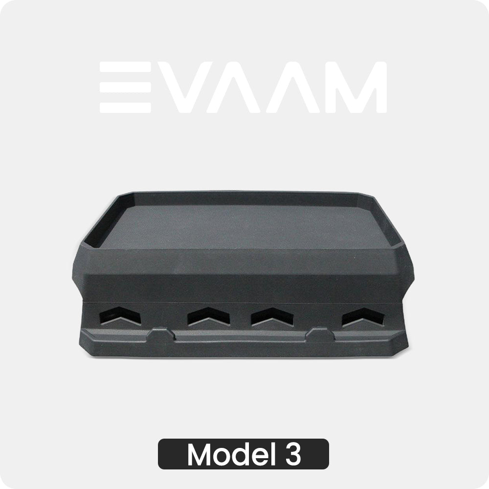 EVAAM® Silicone Behind Screen Storage Box Dash Storage for Model 3 Highland