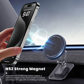 EVAAM® Magnetic Silicone Phone Holder for Model Y Juniper 2025+/Model 3 Highland 2024+