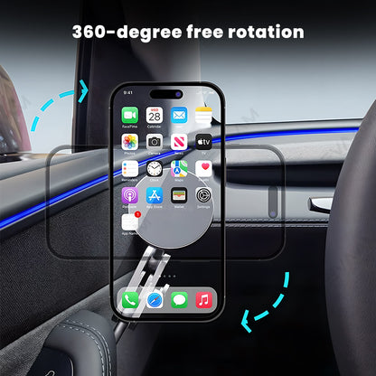 EVAAM® Magnetic Silicone Phone Holder for Model Y Juniper 2025+/Model 3 Highland 2024+ - EVAAM