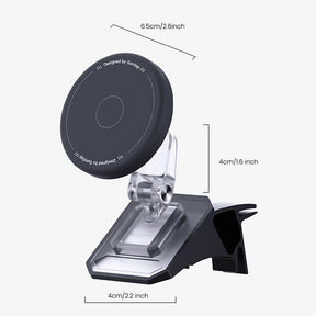 EVAAM® Magnetic Silicone Phone Holder for Model Y Juniper 2025+/Model 3 Highland 2024+