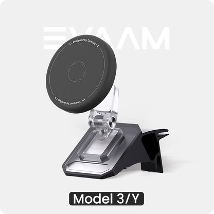 EVAAM® Magnetic Silicone Phone Holder for Model Y Juniper 2025+/Model 3 Highland 2024+ - EVAAM