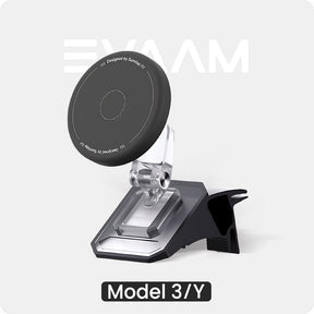 EVAAM® Magnetic Silicone Phone Holder for Model Y Juniper 2025+/Model 3 Highland 2024+