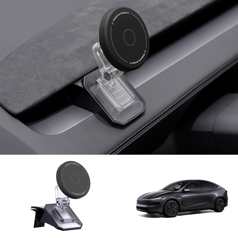 EVAAM® Magnetic Silicone Phone Holder for Model Y Juniper 2025+/Model 3 Highland 2024+
