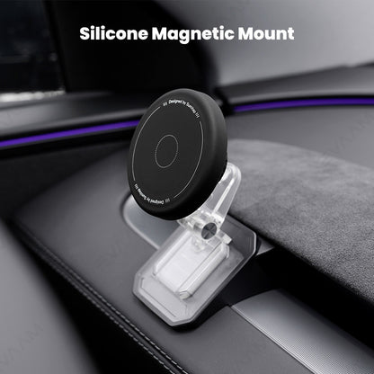 EVAAM® Magnetic Silicone Phone Holder for Model Y Juniper 2025+/Model 3 Highland 2024+ - EVAAM