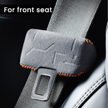 EVAAM® Alcantara Seat Belt Buckle Cover for 2024 Model 3 Highland