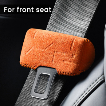 EVAAM® Alcantara Seat Belt Buckle Cover for 2024 Model 3 Highland