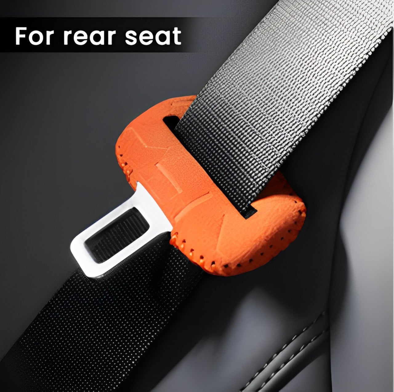 EVAAM® Alcantara Seat Belt Buckle Cover for 2024 Model 3 Highland - EVAAM