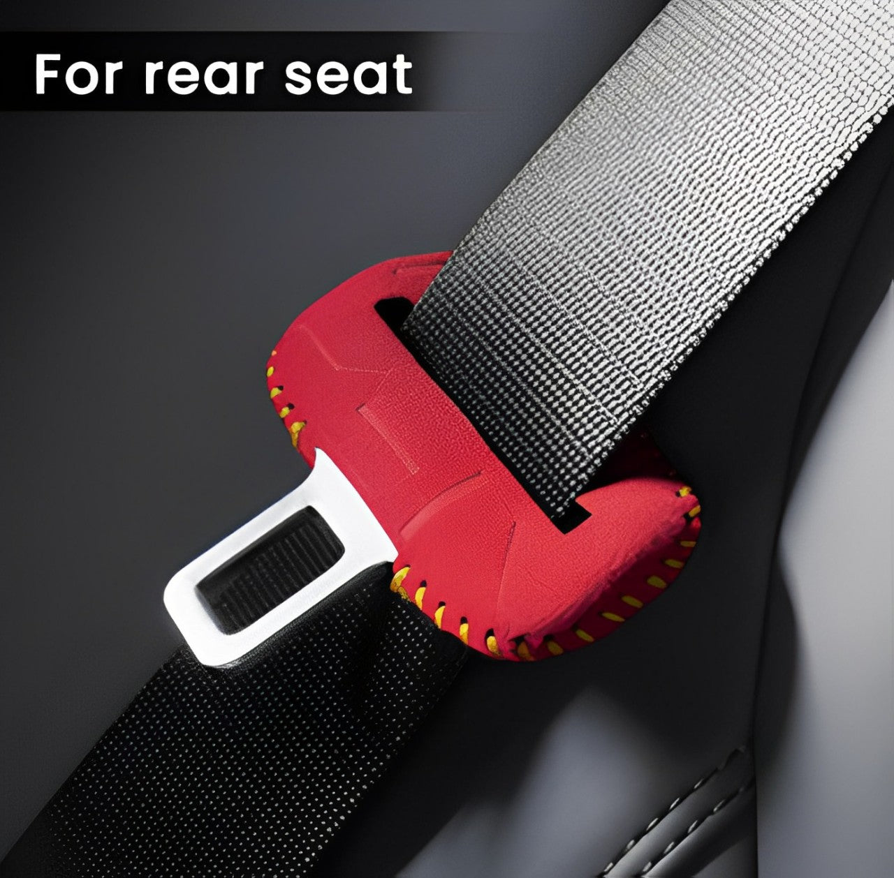 EVAAM® Alcantara Seat Belt Buckle Cover for 2024 Model 3 Highland