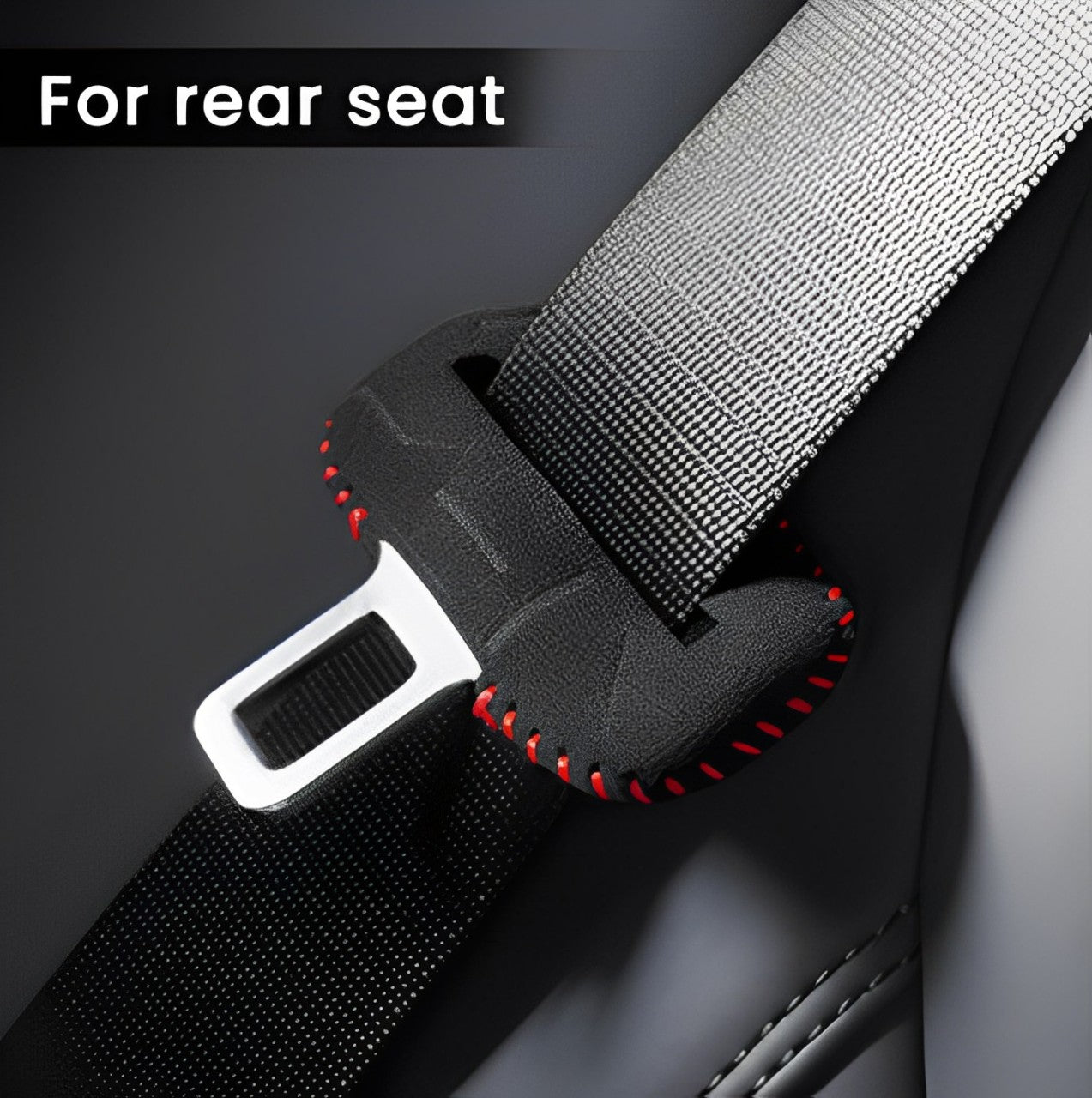 EVAAM® Alcantara Seat Belt Buckle Cover for 2024 Model 3 Highland