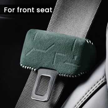 EVAAM® Alcantara Seat Belt Buckle Cover for 2024 Model 3 Highland - EVAAM