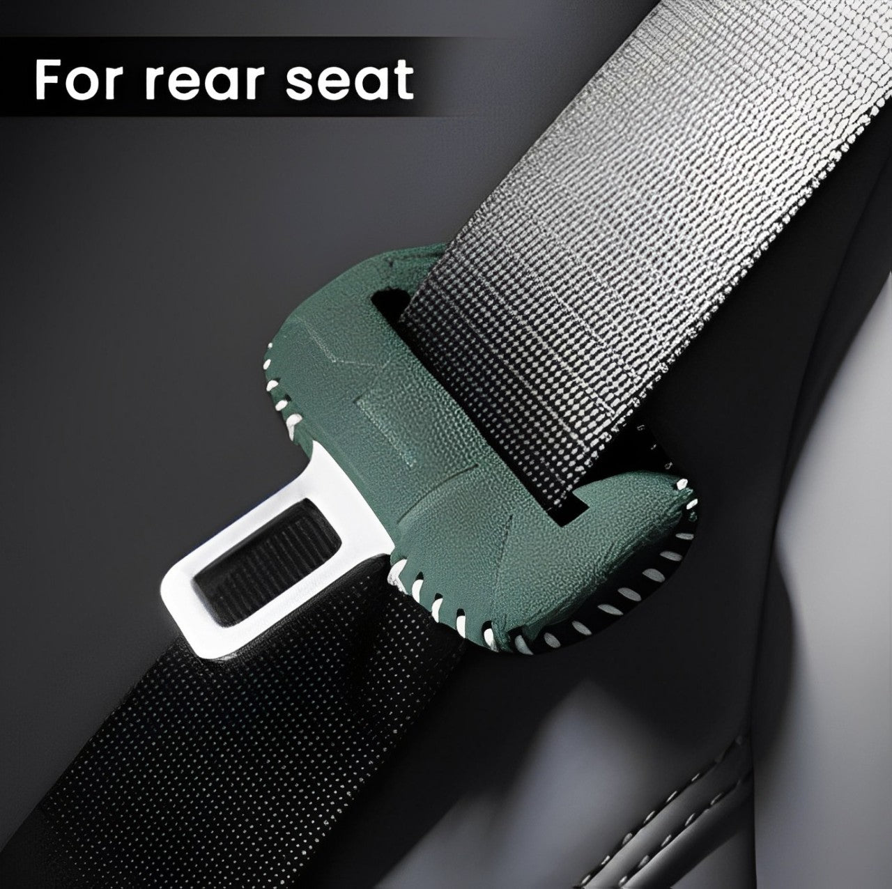 EVAAM® Alcantara Seat Belt Buckle Cover for 2024 Model 3 Highland