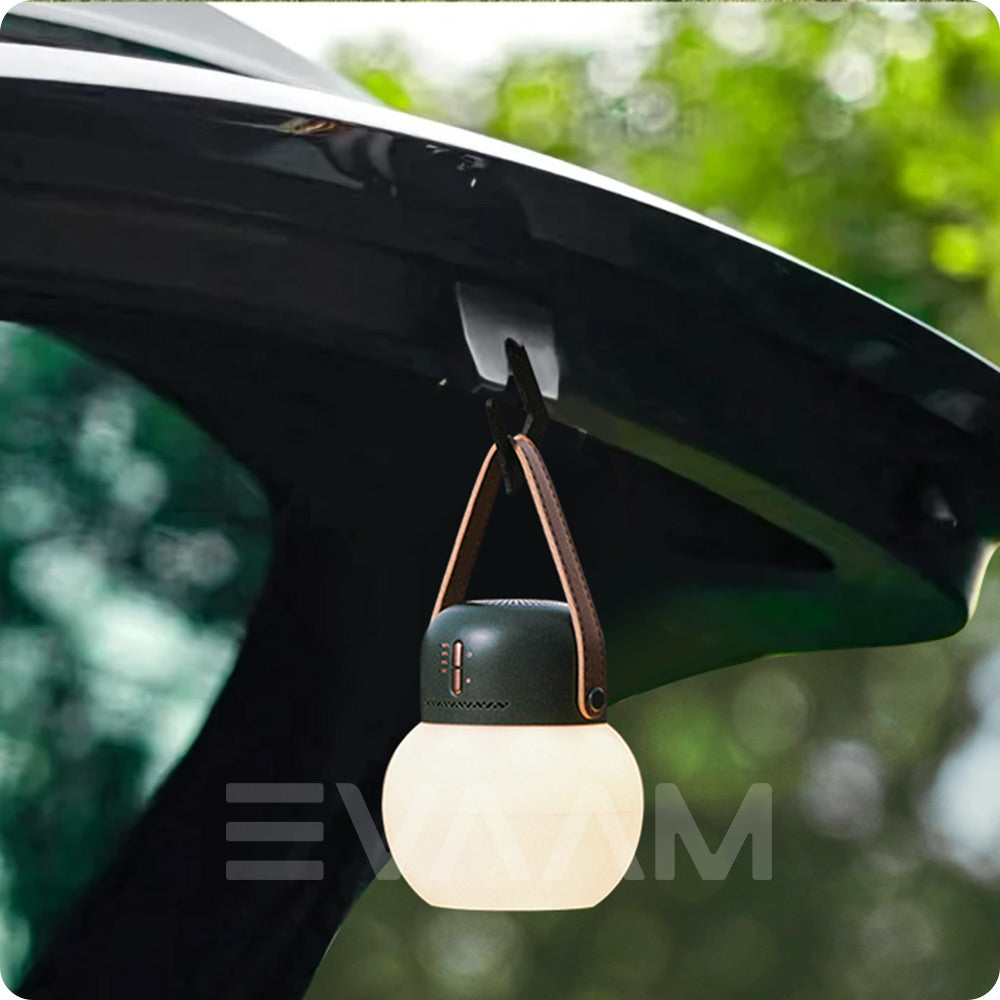 EVAAM® Bluetooth Speaker LED Camping Light for Tesla Model 3/Y/S/X