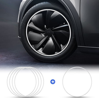 19" Crossflow Wheels Aluminum Alloy Wheel Rim Protectors for Tesla Model Y Juniper 2025+