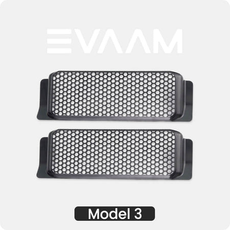 EVAAM® Tesla Armrest Rear AC Vents Cover for Model 3/Y Accessories  (2017-2023)