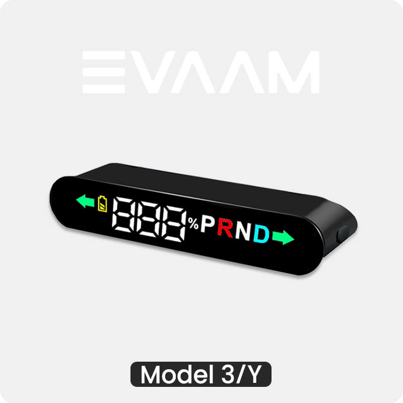 EVAAM® Dashboard Hidden HUD for Model 3/Y Acceessories - EVAAM