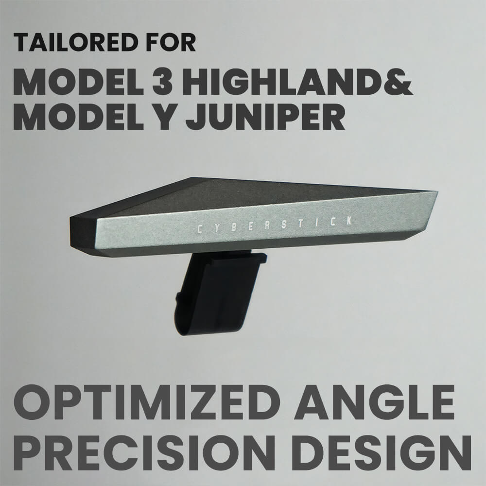 Cyber-Style Dashboard Air Vent Diffuser For Tesla Model 3 Highland / Model Y Juniper