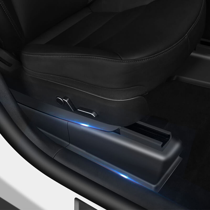 EVAAM® Seat Slide Rail Anti-kick Protect Cover for Tesla Model Y (2021-2023) - EVAAM