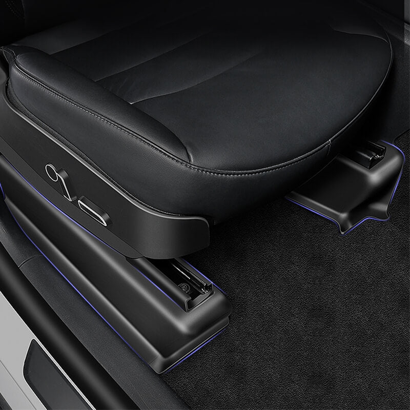 EVAAM® Seat Slide Rail Anti-kick Protect Cover for Tesla Model Y (2021-2023) - EVAAM