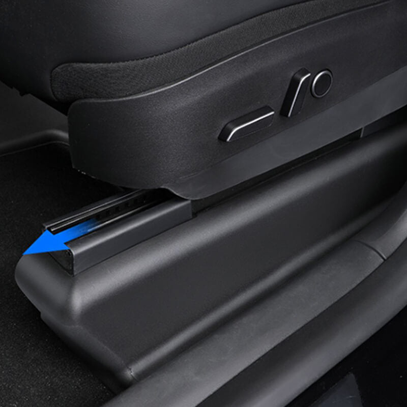 EVAAM® Seat Slide Rail Anti-kick Protect Cover for Tesla Model Y (2021-2023) - EVAAM