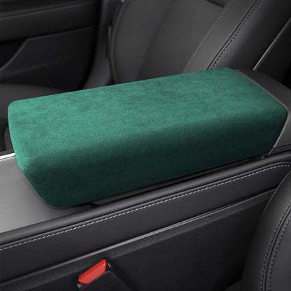 Alcantara Armrest Cover for Tesla Model 3/Y (2017-2023)-EVAAM® - EVAAM