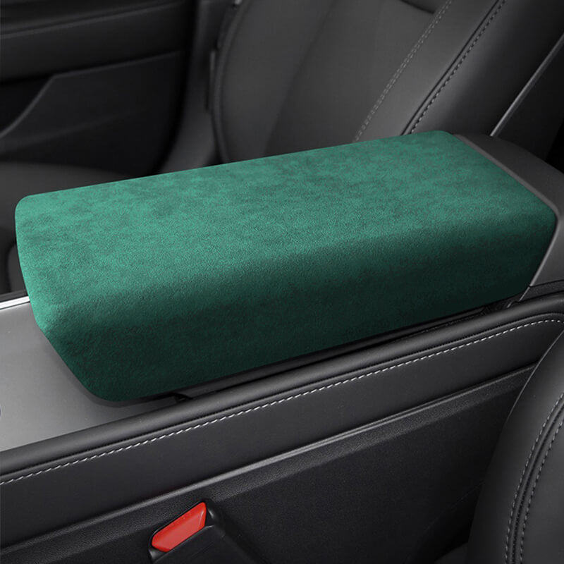 Alcantara Armrest Cover for Tesla Model 3/Y (2017-2023)-EVAAM® - EVAAM
