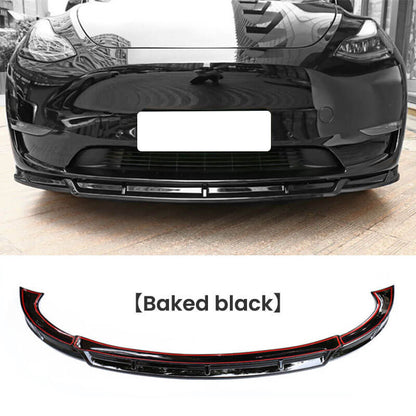 EVAAM® Front Bumper Splitter Lip Protection For Tesla Model Y (2020-2023) - EVAAM