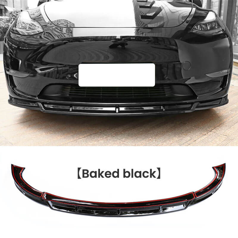 EVAAM® Front Bumper Splitter Lip Protection For Tesla Model Y (2020-2023) - EVAAM