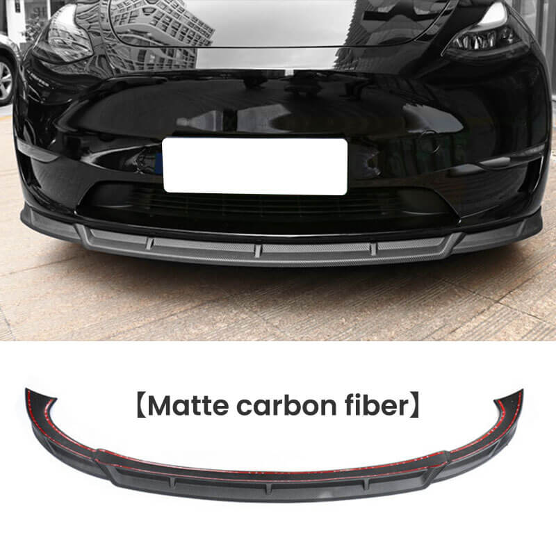 EVAAM® Front Bumper Splitter Lip Protection For Tesla Model Y (2020-2023) - EVAAM