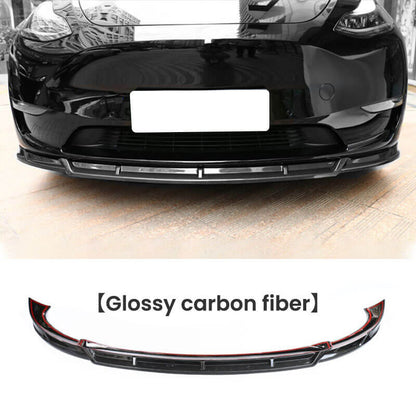 EVAAM® Front Bumper Splitter Lip Protection For Tesla Model Y (2020-2023) - EVAAM