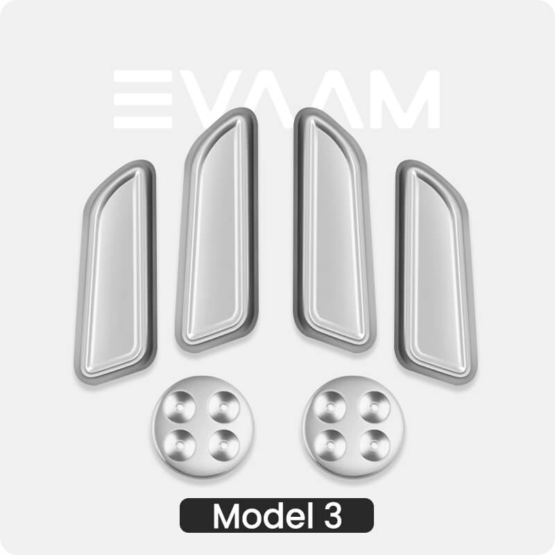 EVAAM® Seat Adjust Button Cover for Model 3 2019-2021  Accessories - EVAAM