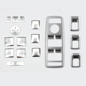 EVAAM® Window & Door Button Switch Parts(16 PCS) for Model S/X Accessories - EVAAM