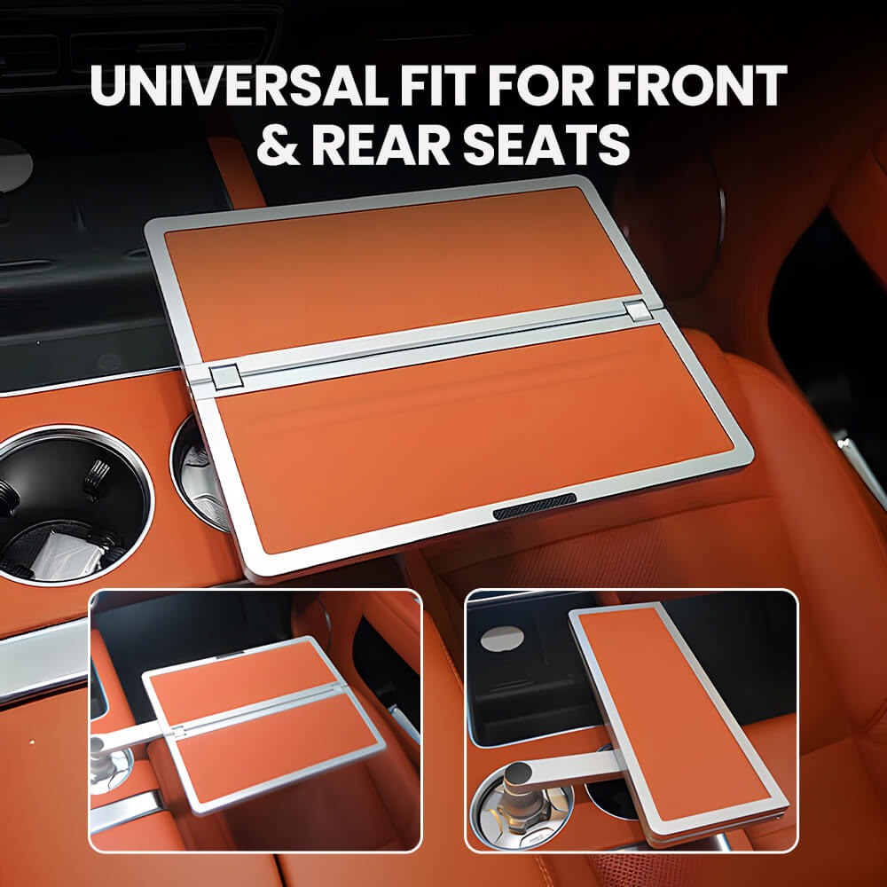 Aluminum Foldable Floating Car Table for Tesla Model 3/Y/S/X