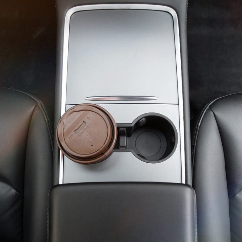 EVAAM® Tesla Cup Holder Insert for Model 3/Y (2021-2023) Accessories - EVAAM