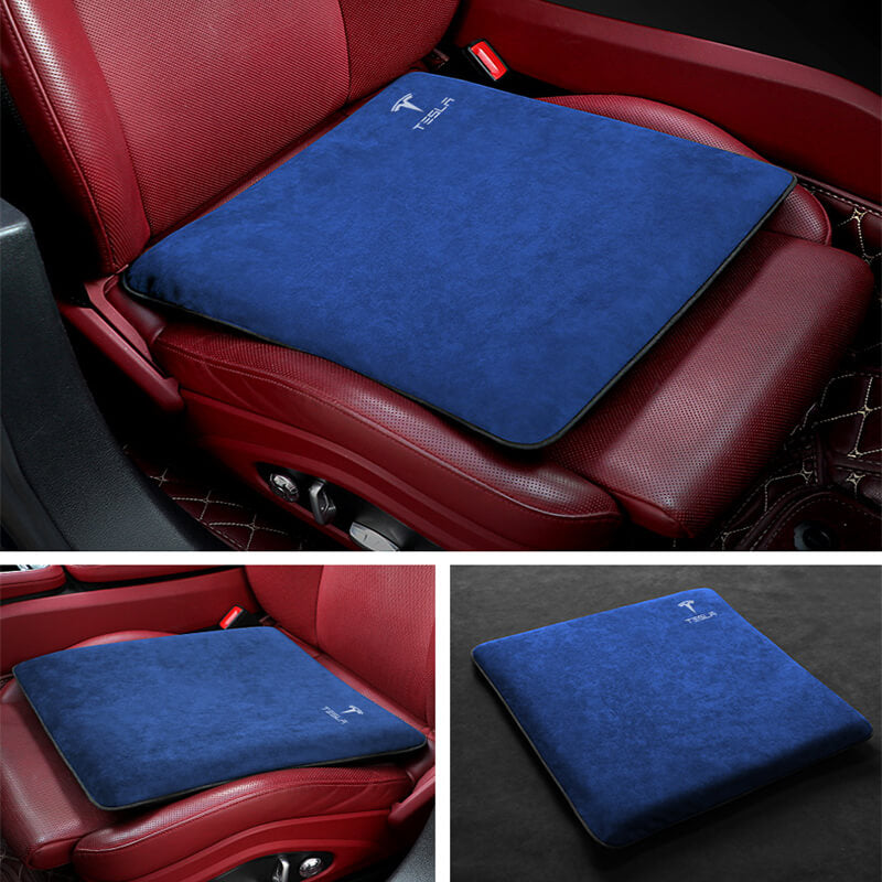 Alcantara Tesla Seat Cushion for Model S/3/X/Y-EVAAM® - EVAAM