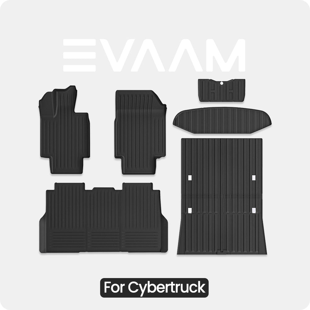 EVAAM® All-weather Cargo Liner Floor Mat for Tesla Cybertruck - EVAAM