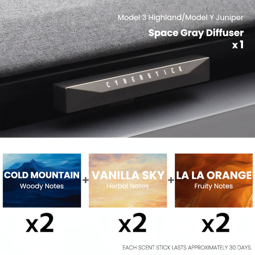 Dashboard Air Vent Diffuser For Tesla Model 3 Highland / Model Y Juniper