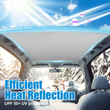 EVAAM® Electrostatic Adsorption Glass Roof Sun Shade for Tesla Model 3/Y (2017-2023) - EVAAM