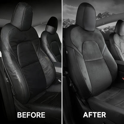 EVAAM® Maßgeschneiderte Luxus-Wildleder-Sitzbezüge für Tesla Model 3/Y/S/X