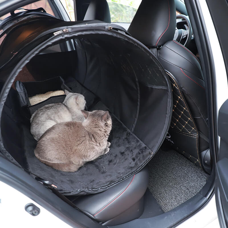 Non-Scratch Folding Rear Seat Pet Car Bag for Medium and Large Pets - EVAAM