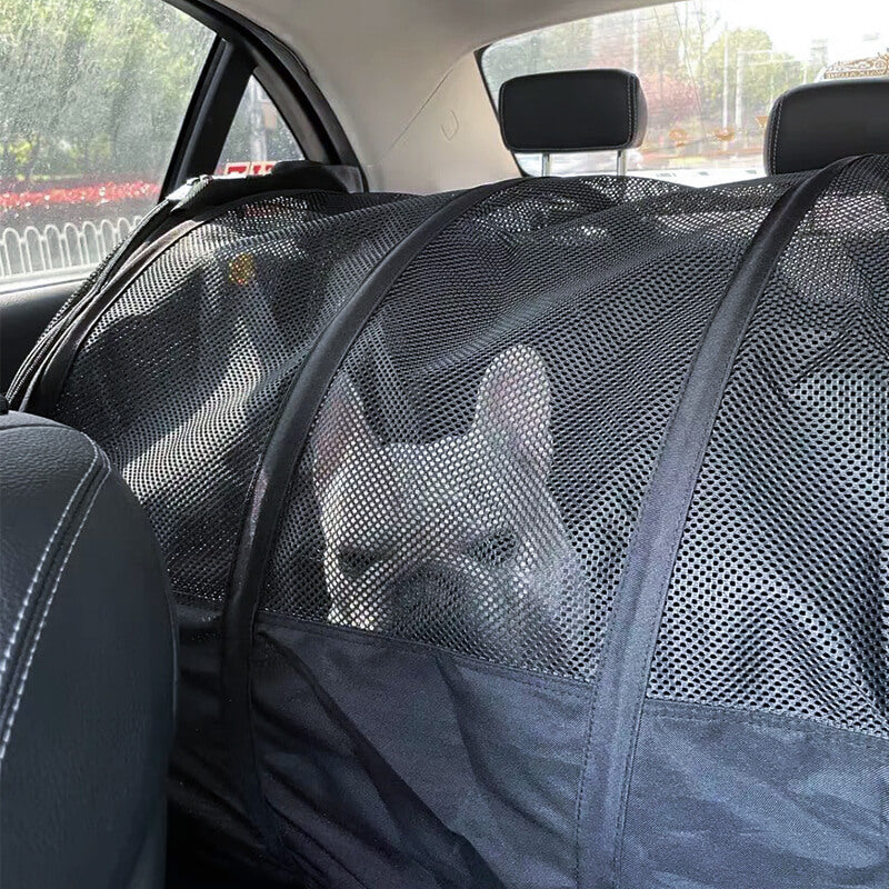 Non-Scratch Folding Rear Seat Pet Car Bag for Medium and Large Pets - EVAAM