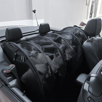 Non-Scratch Folding Rear Seat Pet Car Bag for Medium and Large Pets - EVAAM