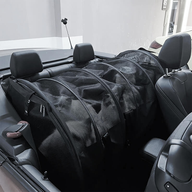 Non-Scratch Folding Rear Seat Pet Car Bag for Medium and Large Pets - EVAAM