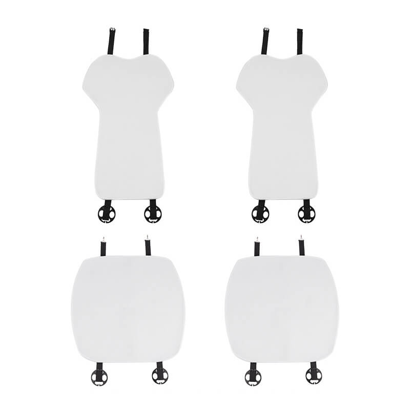 EVAAM® All Weather Seat Cover Front Rear Seat Cushion And Backrest for Model 3/Y - EVAAM