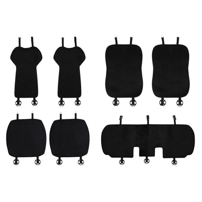 EVAAM® All Weather Seat Cover Front Rear Seat Cushion And Backrest for Model 3/Y - EVAAM