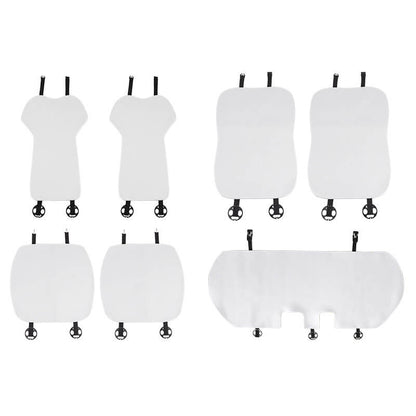 EVAAM® All Weather Seat Cover Front Rear Seat Cushion And Backrest for Model 3/Y - EVAAM