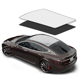 EVAAM® Roof Glass Sun Shades for Tesla Model S Accessories (2012-2023)-Panoramic Sunroofs