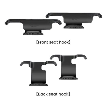 Alcantara Headrest Hanger Hooks for Tesla Model 3/Y (2017-2023)-EVAAM® - EVAAM