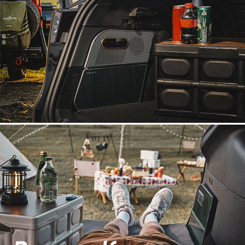 EVAAM® Trunk Fridge Hidden Cooler - 15L Compressor Cooled Storage for Tesla Model Y - EVAAM