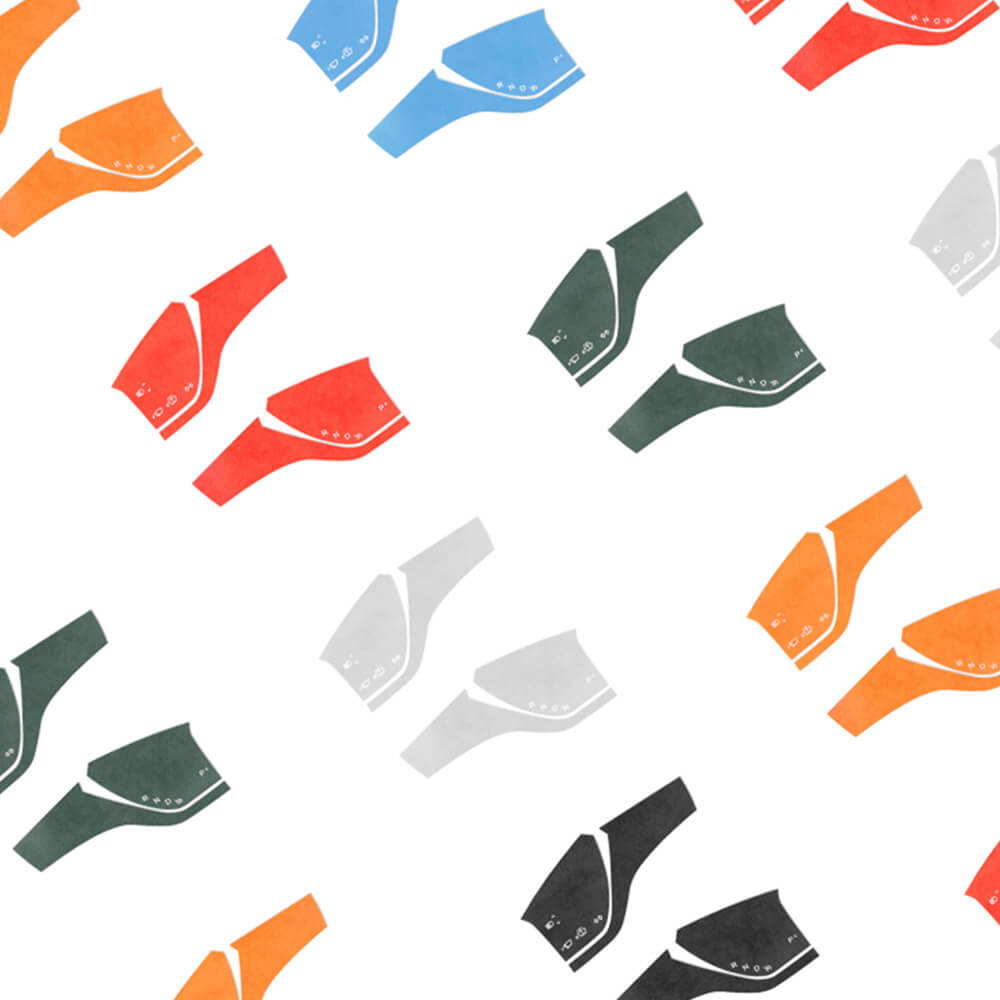 EVAAM® Alcantara Gear Shift Trim Sticker for Model 3/Y (2017-2024) - EVAAM